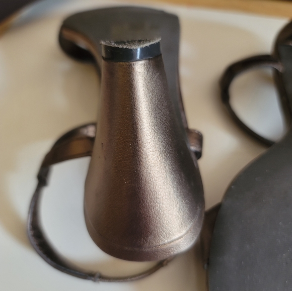 EUC Cloudwalkers Open Toe Slingback Heels Size 8W - Picture 11 of 11